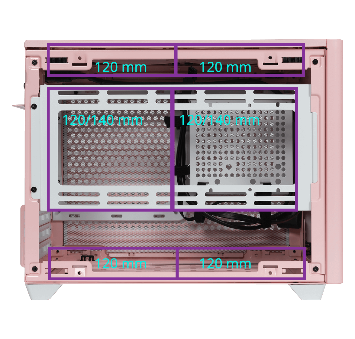 MasterBox NR200P（シアン・パープル・ピンク・オレンジ）｜Cooler